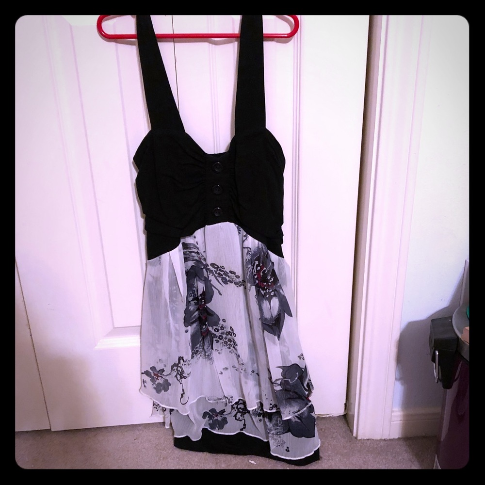 Dress with floral design